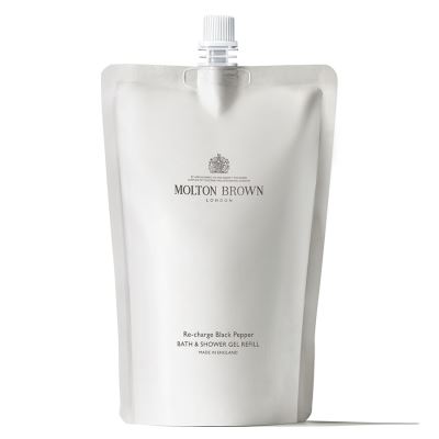 MOLTON BROWN Re-charge Black Pepper Bath & Shower Gel Refill 400 ml